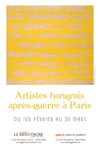 Artistes hongrois après-guerre à Paris